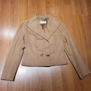 MaxMara Short Camel Blazer